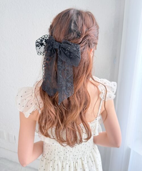 MAJESTIC LEGON / マジェスティックレゴン カチューシャ・カチューム・その他 | シアーリボンバレッタ | 詳細2