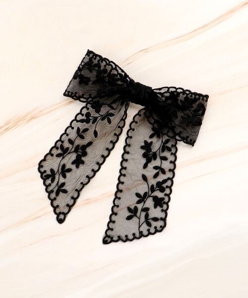 MAJESTIC LEGON / マジェスティックレゴン カチューシャ・カチューム・その他 | シアーリボンバレッタ | 詳細6