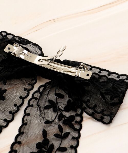 MAJESTIC LEGON / マジェスティックレゴン カチューシャ・カチューム・その他 | シアーリボンバレッタ | 詳細8