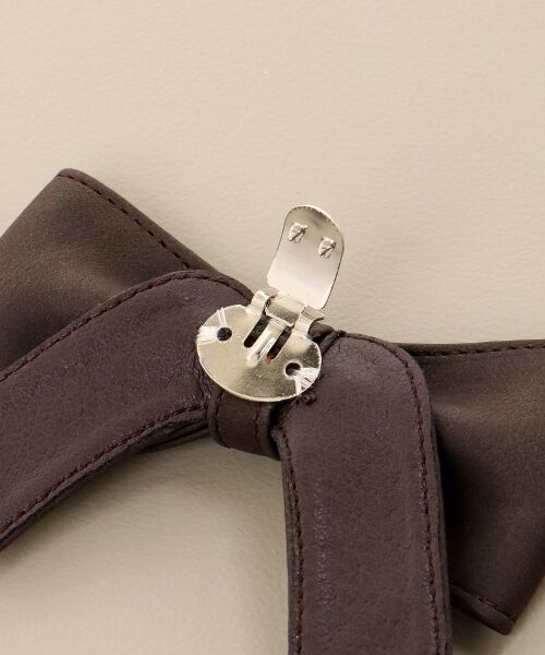 MAJESTIC LEGON / マジェスティックレゴン その他小物 | ビジュー付きリボンクリップ | 詳細3