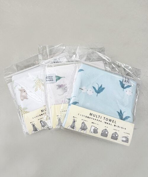 MAJESTIC LEGON / マジェスティックレゴン タオル | アニマルフラワーくっつくマルチタオル | 詳細1