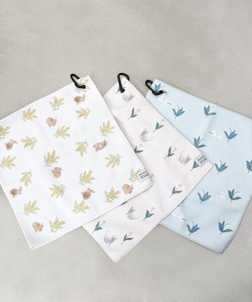 MAJESTIC LEGON / マジェスティックレゴン タオル | アニマルフラワーくっつくマルチタオル | 詳細2