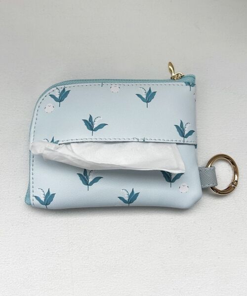 MAJESTIC LEGON / マジェスティックレゴン ポーチ | アニマルフラワーティッシュポーチ | 詳細5