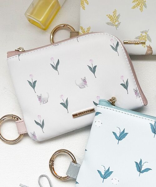 MAJESTIC LEGON / マジェスティックレゴン ポーチ | アニマルフラワーティッシュポーチ | 詳細7