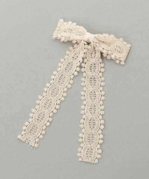 MAJESTIC LEGON / マジェスティックレゴン カチューシャ・カチューム・その他 | レースリボンバレッタ | 詳細1