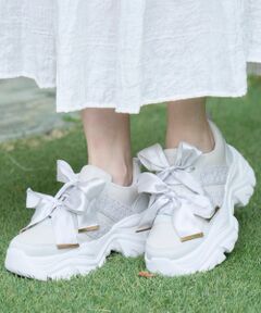 MAJESTIC LEGON / マジェスティックレゴン スニーカー | ダブルリボン厚底スニーカー