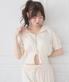 MAJESTIC LEGON / マジェスティックレゴン パーカー | ダブルジップ半袖パーカー