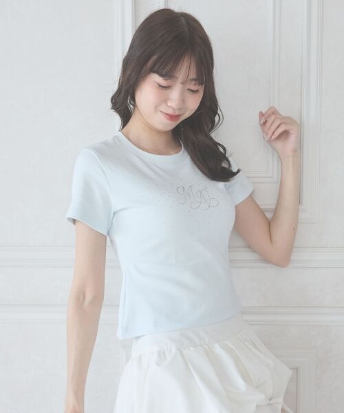 MAJESTIC LEGON / マジェスティックレゴン Tシャツ | キラキラロゴ半袖Tシャツ | 詳細11