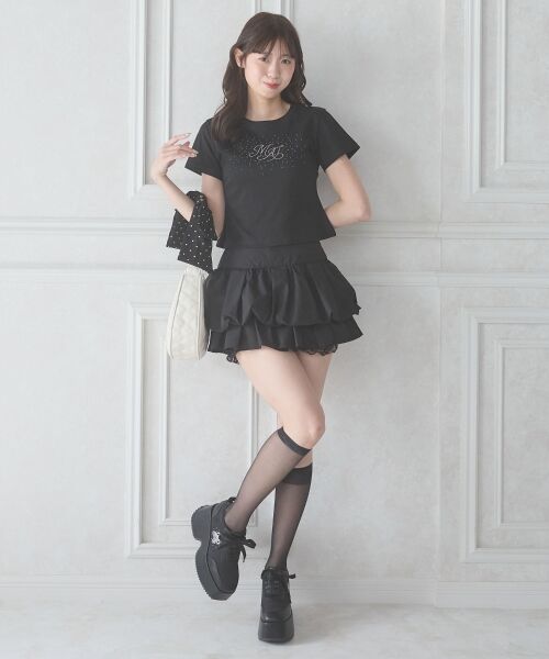 MAJESTIC LEGON / マジェスティックレゴン Tシャツ | キラキラロゴ半袖Tシャツ | 詳細14
