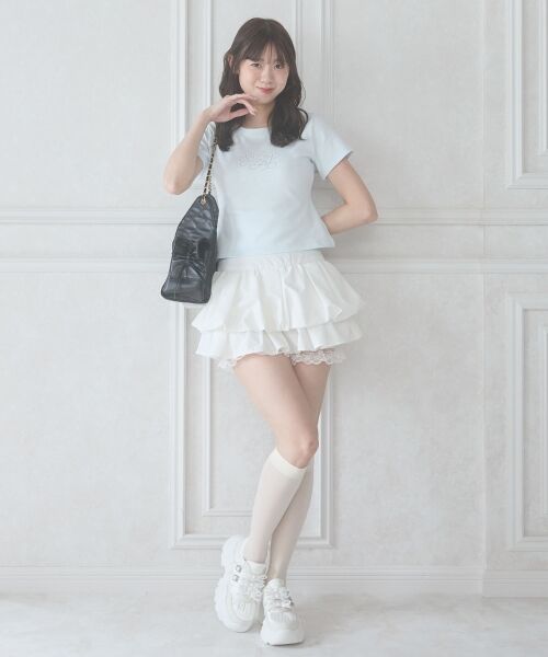 MAJESTIC LEGON / マジェスティックレゴン Tシャツ | キラキラロゴ半袖Tシャツ | 詳細6
