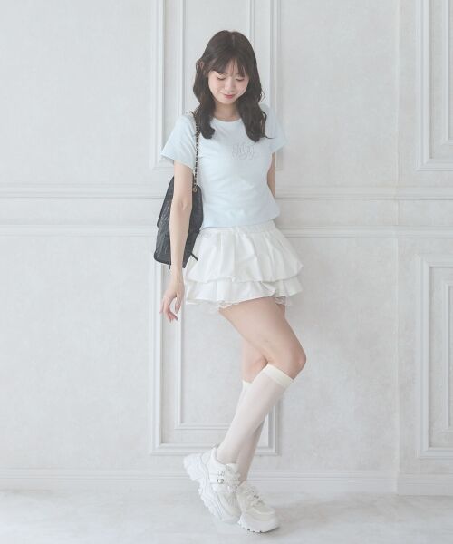 MAJESTIC LEGON / マジェスティックレゴン Tシャツ | キラキラロゴ半袖Tシャツ | 詳細7