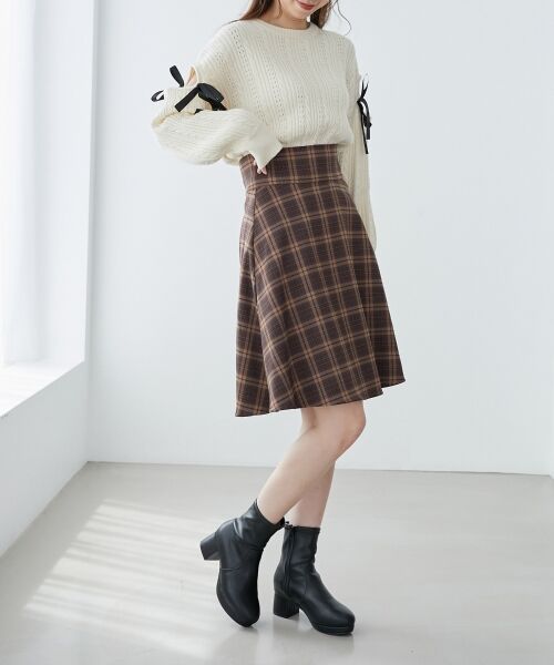 MAJESTIC LEGON / マジェスティックレゴン ブーツ(ショート丈) | フカフカヒールストレッチブーツ | 詳細28