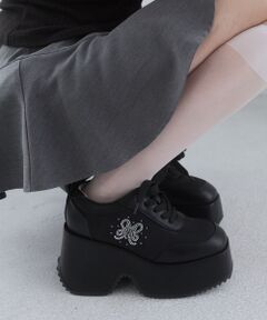 MAJESTIC LEGON / マジェスティックレゴン スニーカー | ロゴビジュー厚底スニーカー