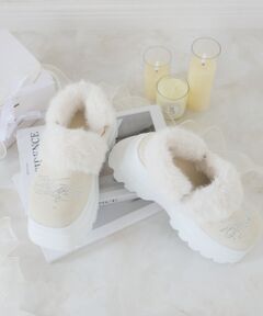 MAJESTIC LEGON / マジェスティックレゴン サンダル | 2WAYビジュー厚底サボシューズ