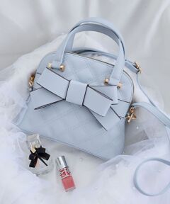 MAJESTIC LEGON / マジェスティックレゴン ショルダーバッグ | キルティングリボンミニバッグ
