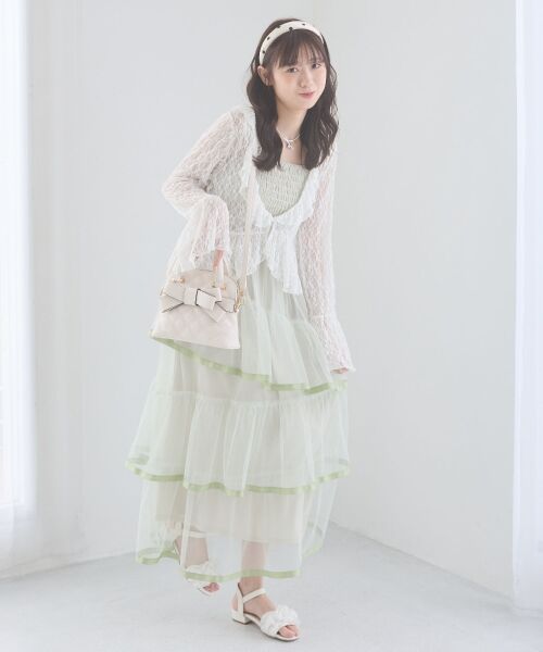 MAJESTIC LEGON / マジェスティックレゴン ショルダーバッグ | キルティングリボンミニバッグ | 詳細4