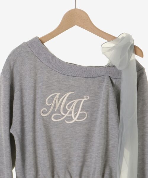 MAJESTIC LEGON / マジェスティックレゴン Tシャツ | マルチwayペプラムロゴトップス | 詳細23