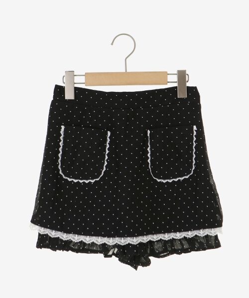 MAJESTIC LEGON / マジェスティックレゴン ミニ・ひざ丈スカート | レーストリムポケットミニスカパン | 詳細12