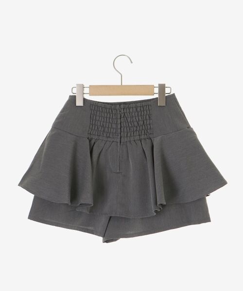 MAJESTIC LEGON / マジェスティックレゴン ミニ・ひざ丈スカート | レイヤードライクフレアショートスカパン | 詳細30