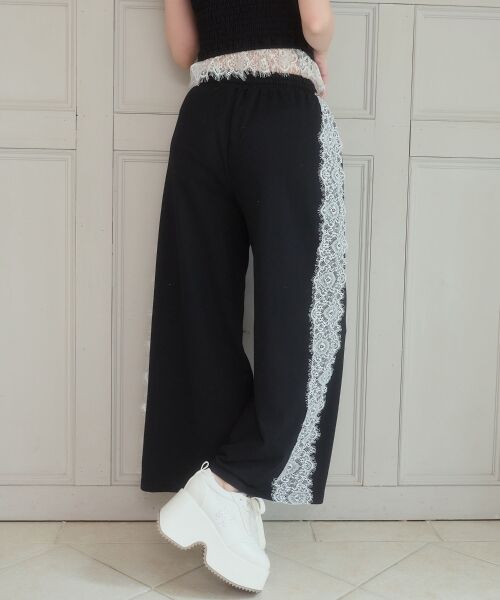 MAJESTIC LEGON / マジェスティックレゴン その他パンツ | サイドレースダメージスウェットパンツ | 詳細13