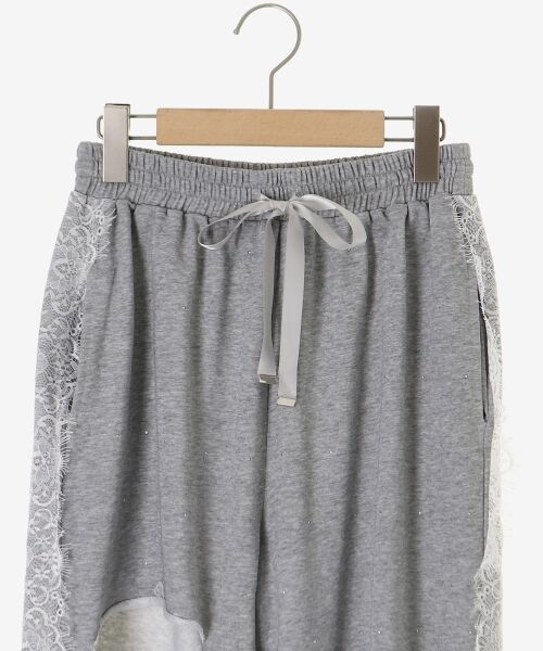 MAJESTIC LEGON / マジェスティックレゴン その他パンツ | サイドレースダメージスウェットパンツ | 詳細18