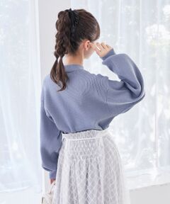 MAJESTIC LEGON / マジェスティックレゴン ニット・セーター | ◇ボリュームスリーブニット