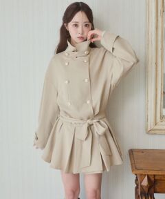 MAJESTIC LEGON / マジェスティックレゴン トレンチコート | 2wayゴールド釦トレンチコート