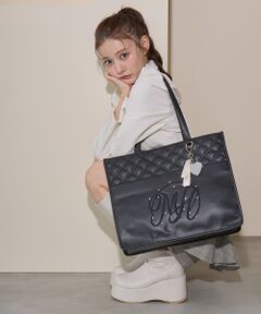 MAJESTIC LEGON / マジェスティックレゴン トートバッグ | キルティングビジュートートバッグ