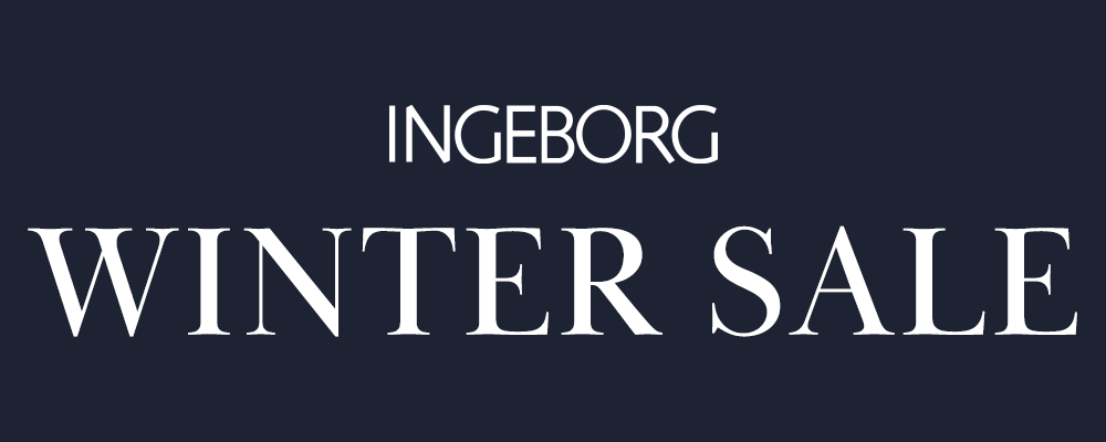 【INGEBORG】《2025》WINTER SALE 1月2日(木)0時よりスタート！対象商品が30%OFFに！