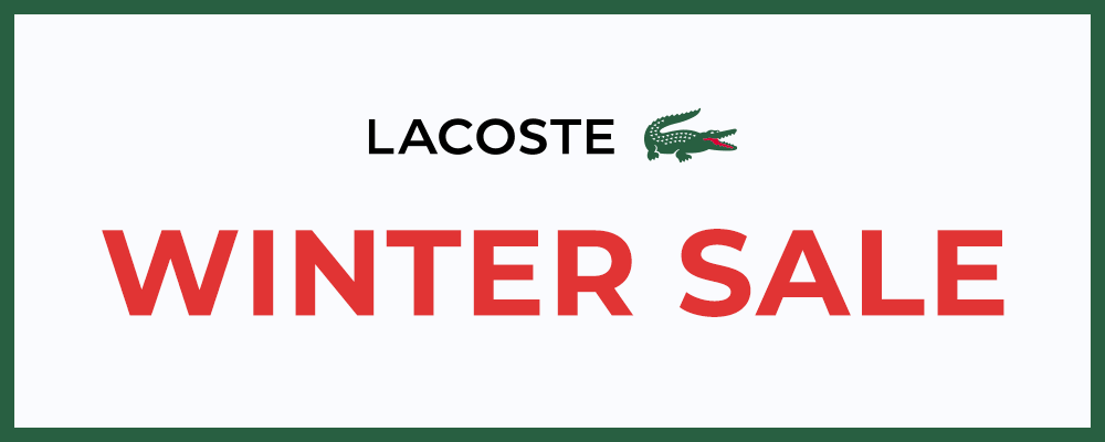 LACOSTE 2025-26 WINTER SALE