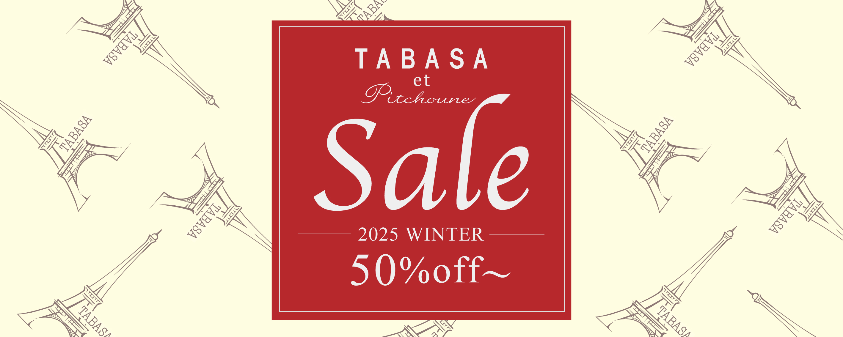 TABASA-2024AW Winter Sale