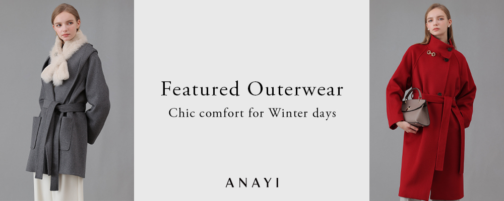 【Featured Outerwear】 冬の日常に、シックで快適なアウターをセレクト。