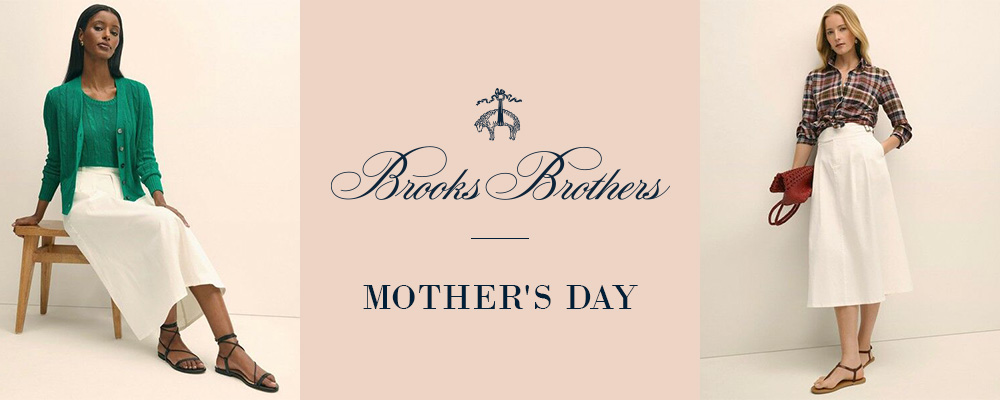母の日のギフトにはBrooks Brothers