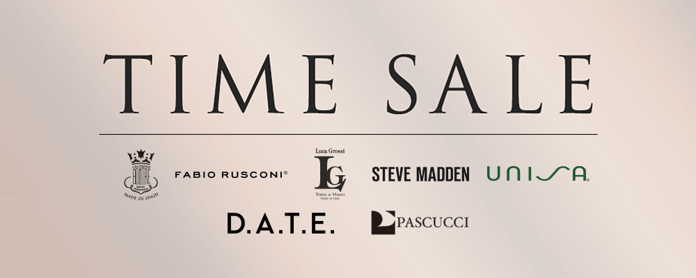 【BONTRE】【STEVE MADDEN】【Luca Grossi】…TIME SALE開催中！