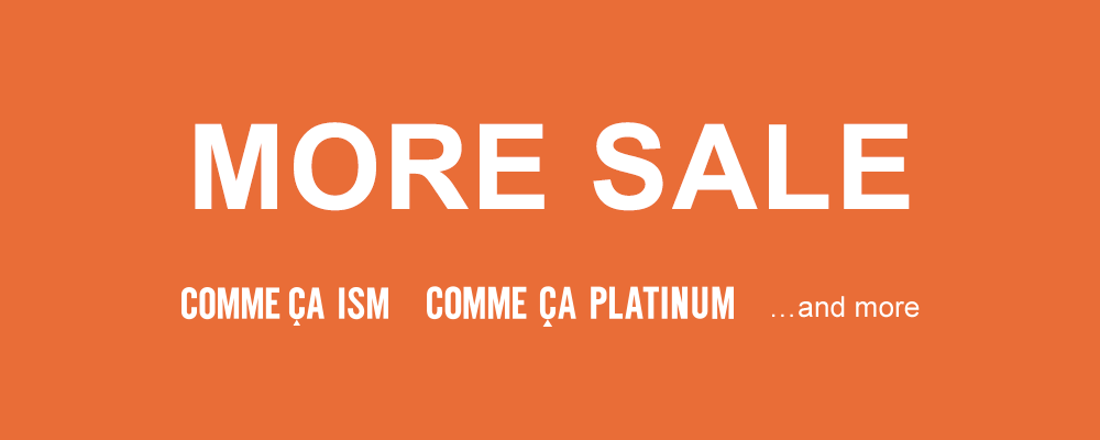 【 MORE SALE START】ファイブフォックスグループの人気ブランドが勢揃い！