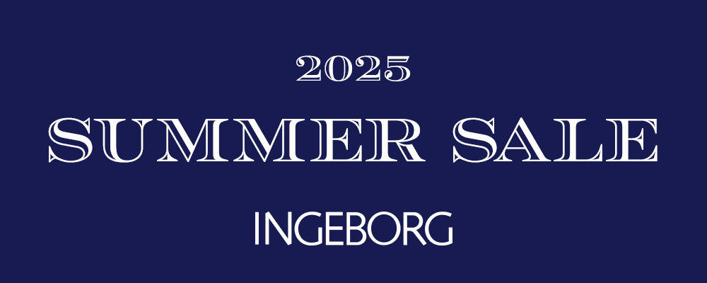 <b>【INGEBORG】《2025》SUMMER SALE 7月4日(金)10時よりスタート！対象商品が最大40%OFFに！</b>