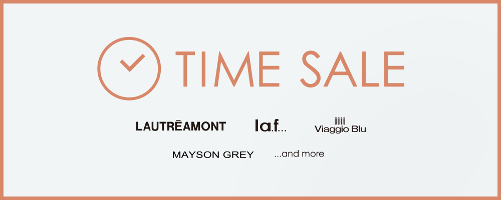 期間限定TIME SALE開催中♪