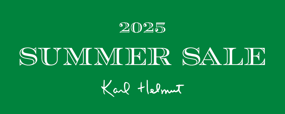 【Karl Helmut】《2025》SUMMER SALE 7月4日(金)10時よりスタート！対象商品が最大40%OFFに！