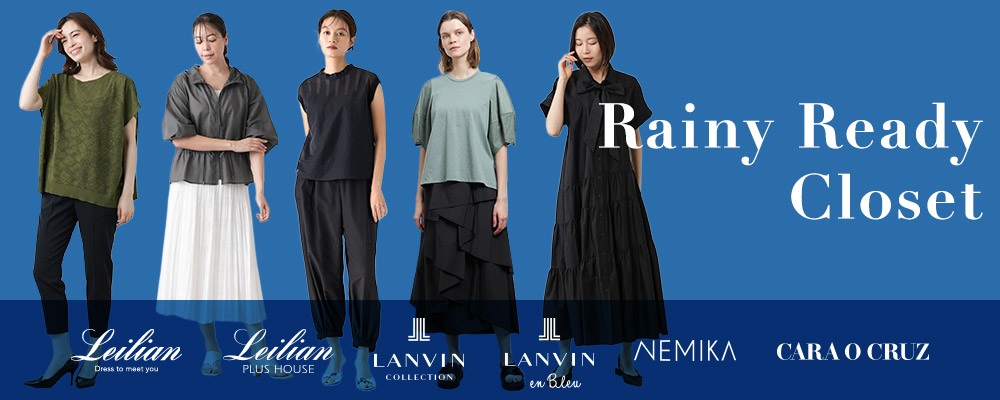 Leilian、Leilian PLUSHOUSE、LANVIN COLLECTION…and more RENEWAL OPEN！