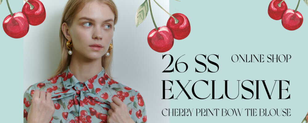 【LOULOU WILLOUGHBY 2026 Spring & Summer】ーCHERRY SERIESー
