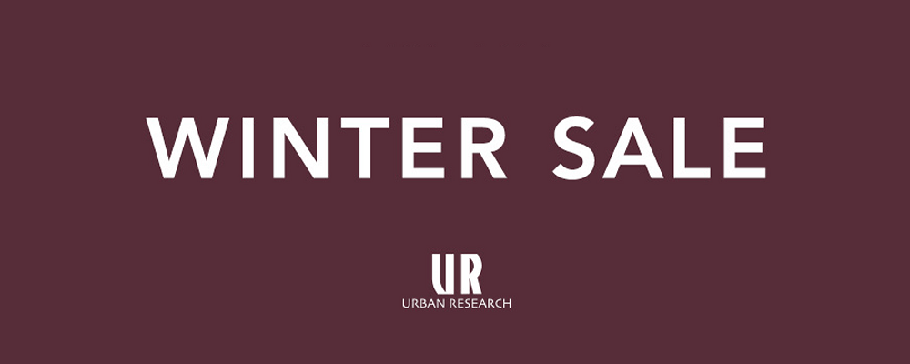 URBAN RESEARCH、DOORS、Sonny... 12/26(金)0時～WINTER SALEスタート