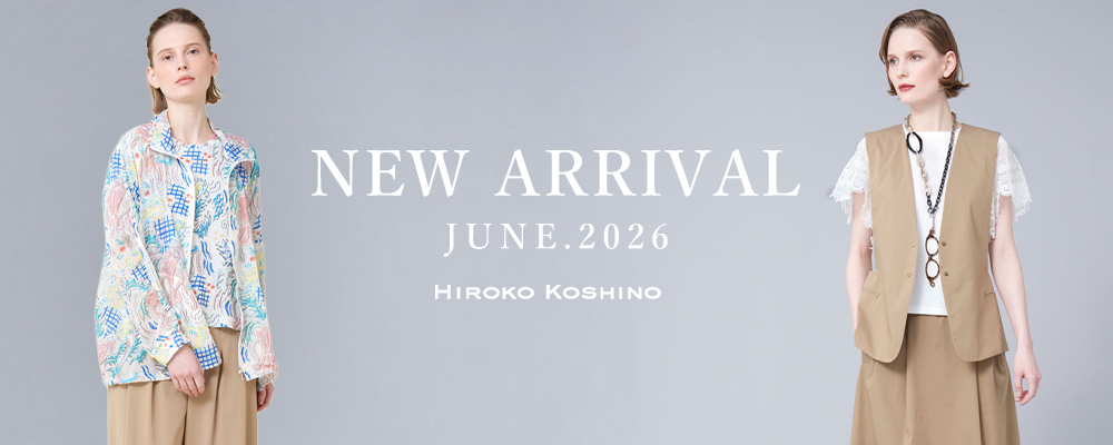 HIROKO KOSHINO 2026 HIROKO -NEW ARRIVAL JUNE.2026-