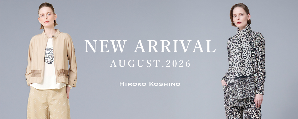 HIROKO KOSHINO 2026 HIROKO -NEW ARRIVAL AUGUST.2026-