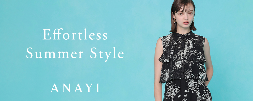 【Effortless Summer Style】新作続々入荷中！