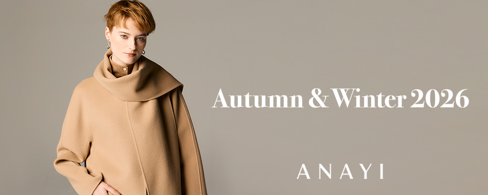 【ANAYI】PRE ORDER | 季節を先取る、秋の予約コレクション