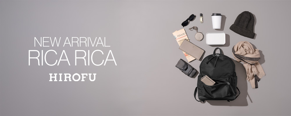 【NEW ARRIVAL RICARCA】ナイロン×レザーコンビのリュックサックが新登場