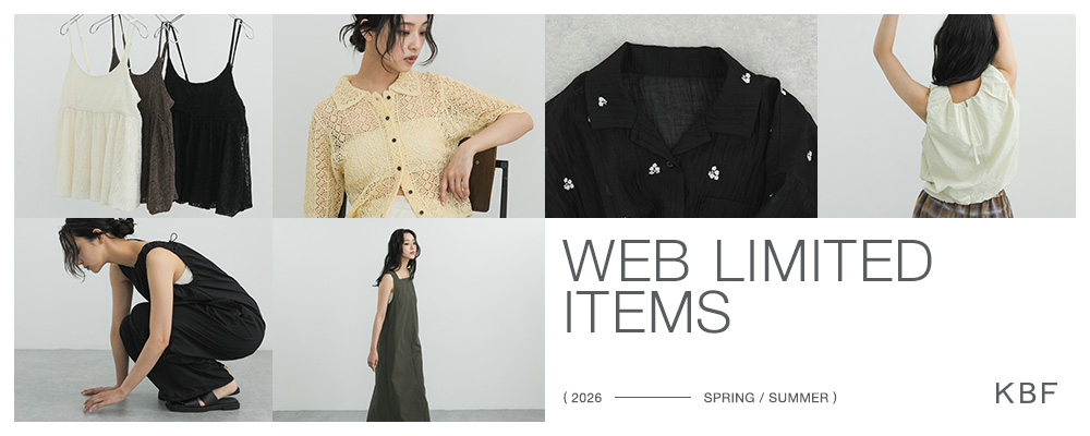KBF WEB LIMITED ITEMS