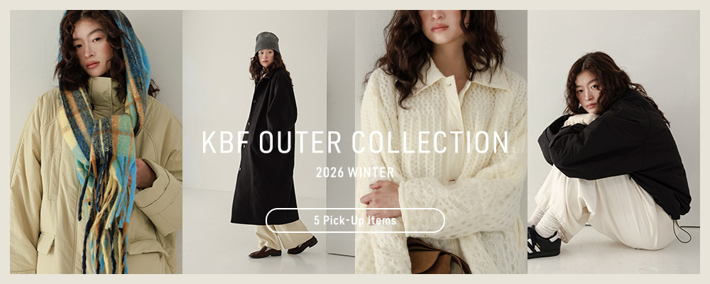 KBF outer collection 2026 winter