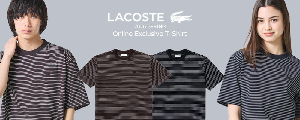 オンライン限定｜ユニセックスで楽しめるトレンドTシャツシリーズ