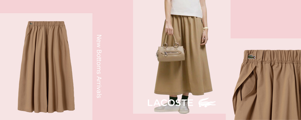 トレンド感あるアイテムからスポーツシーン対応まで、新作ボトムスがラインナップ